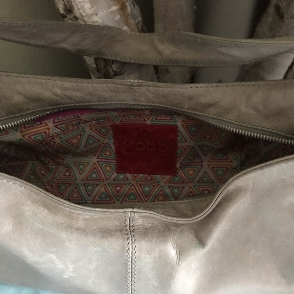 Small leather hobo purse